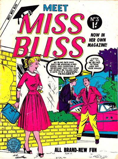 Meet Miss Bliss (Horwitz, 195-? series) #3 ([1958?])