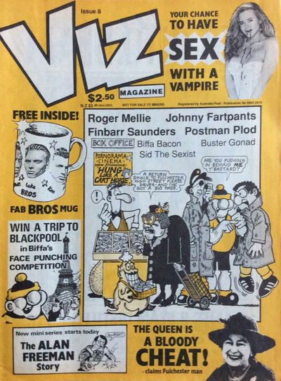 Viz (John Brown, 1989 series) #8 February 1991