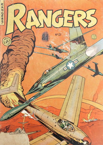 Rangers Comics (HJ Edwards, 1950? series) #21 ([August 1952?])