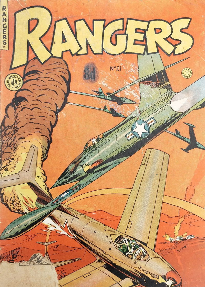 Rangers Comics (HJ Edwards, 1950? series) #21 ([December 1951?])