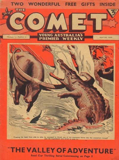 The Comet: Young Australia's Premier Weekly (The Comet, 1936 series) v1#1 (9 April 1936)