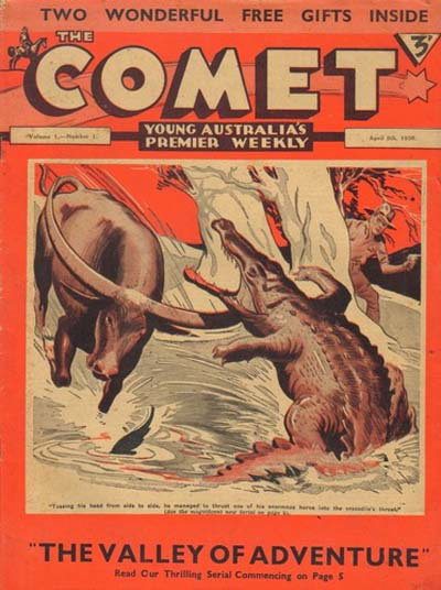 The Comet: Young Australia's Premier Weekly  v1#1 (9 April 1936)