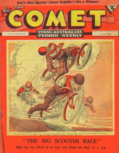 The Comet: Young Australia's Premier Weekly (The Comet, 1936 series) v1#16 (24 July 1936)