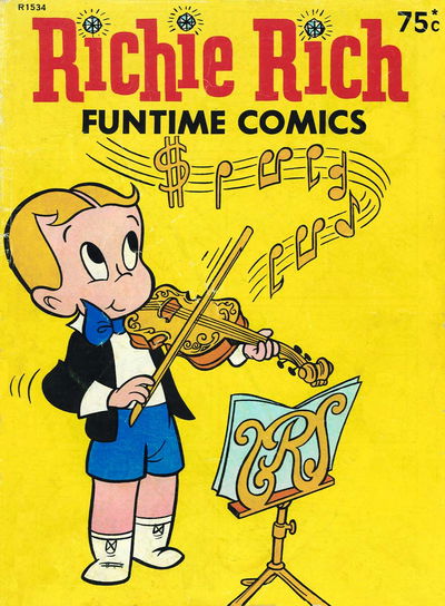 Richie Rich Funtime Comics (Rosnock, 1985) #R1534 [1985]