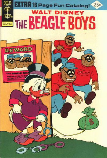 Walt Disney The Beagle Boys (Western, 1964 series) #23 January 1975