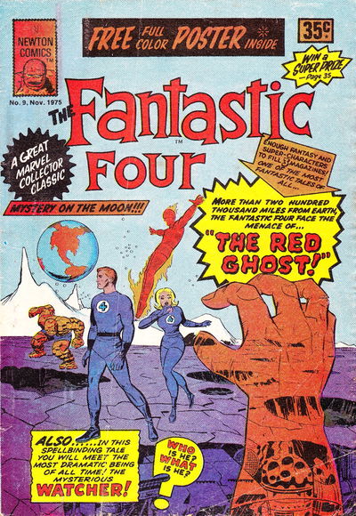 The Fantastic Four (Newton, 1975 series) #9 November 1975