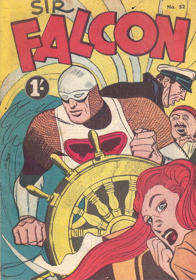 Sir Falcon (Tricho, 1961 series)  #52 (December 1962)