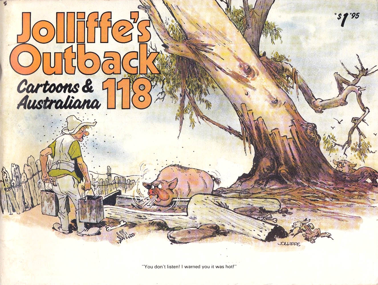 Jolliffe's Outback Cartoons & Australiana (Jolliffe, 1979? series) #118 (October 1985)