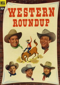 Western Roundup (Dell, 1952 series) #3