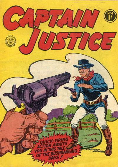 Captain Justice (Horwitz, 1963 series) #4 [July 1963]