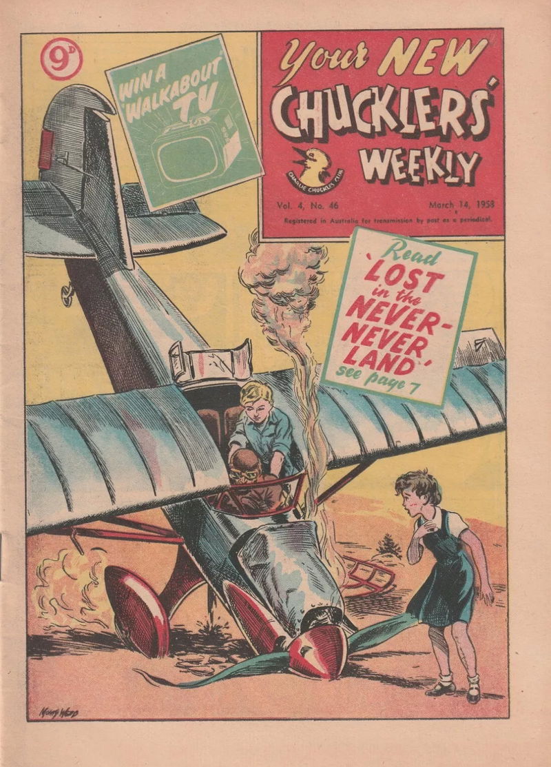 Your New Chucklers' Weekly (ACP, 1958 series) v4#46 (14 March 1958)