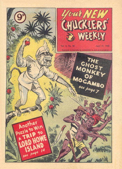 Your New Chucklers' Weekly (ACP, 1958 series) v4#50 11 April 1958