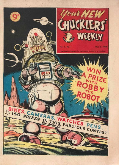 Your New Chucklers' Weekly (ACP, 1958 series) v5#1 2 May 1958