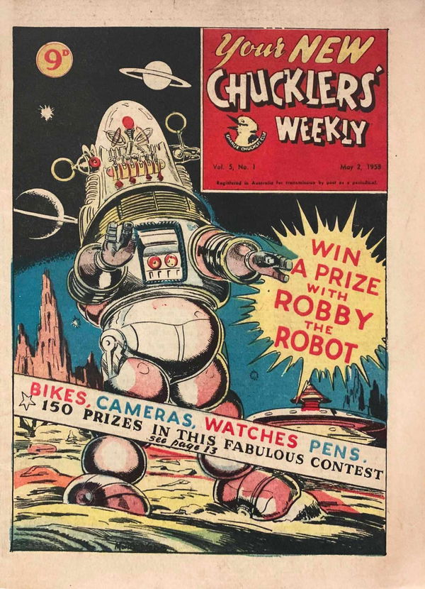 Your New Chucklers' Weekly (ACP, 1958 series) v5#1 (2 May 1958)