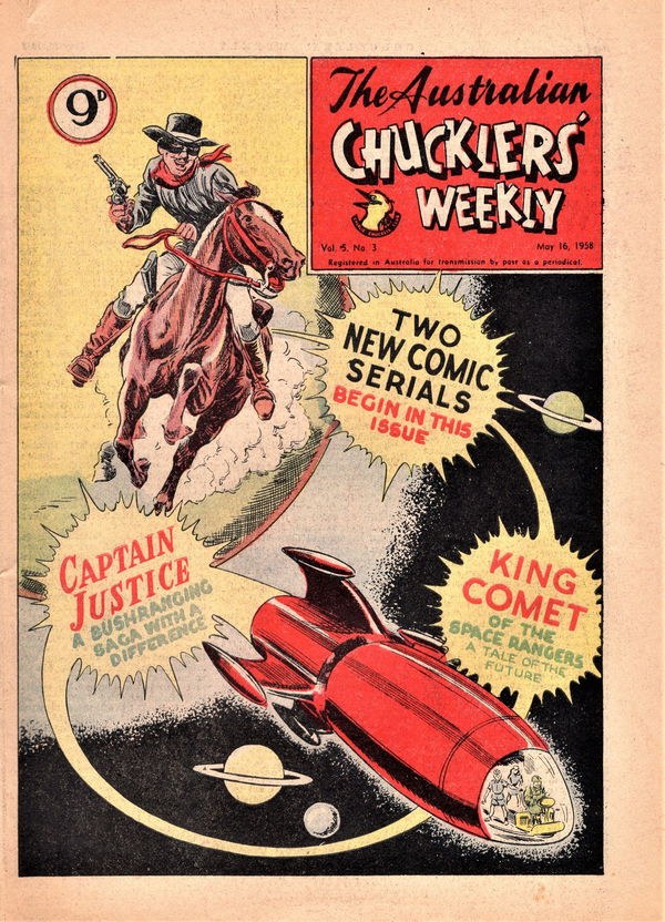 The Australian Chucklers' Weekly (ACP, 1958 series) v5#3 (16 May 1958)