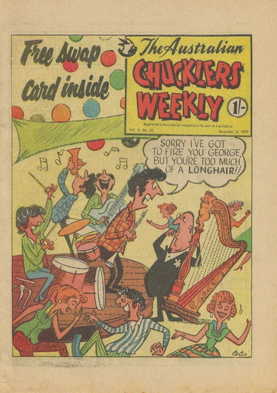 The Australian Chucklers Weekly  v6#32 (4 December 1959)