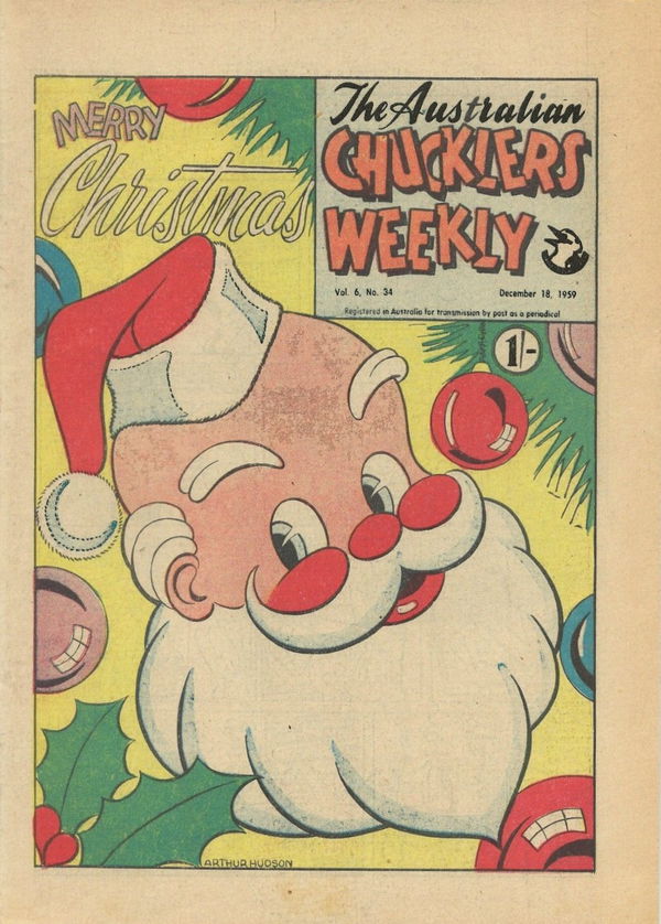 The Australian Chucklers Weekly (Chucklers, 1959 series) v6#34 (18 December 1959)