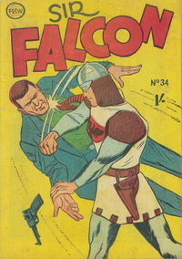 Sir Falcon (Frew, 1955? series) #34 [September 1957?]