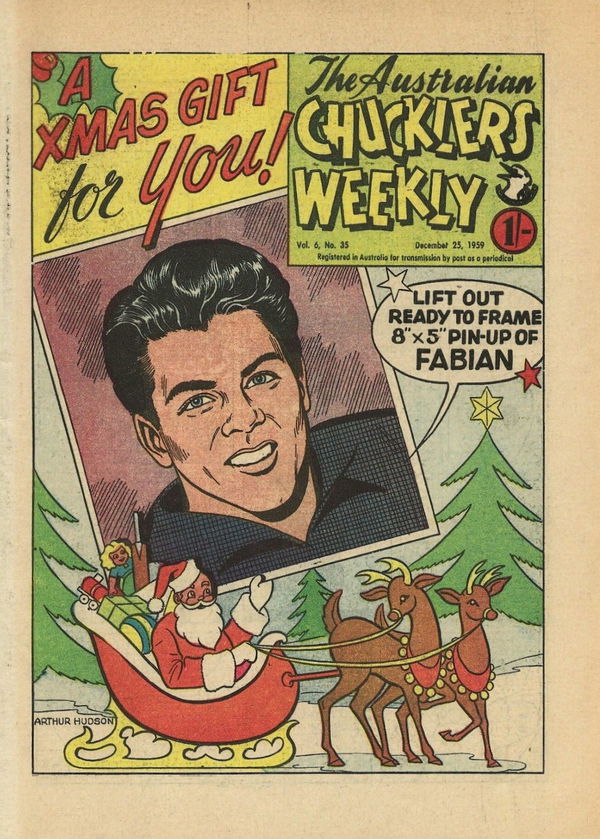 The Australian Chucklers Weekly (Chucklers, 1959 series) v6#35 (25 December 1959)