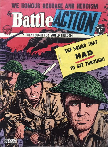 Battle Action (Horwitz, 1954 series) #74 ([August 1961])