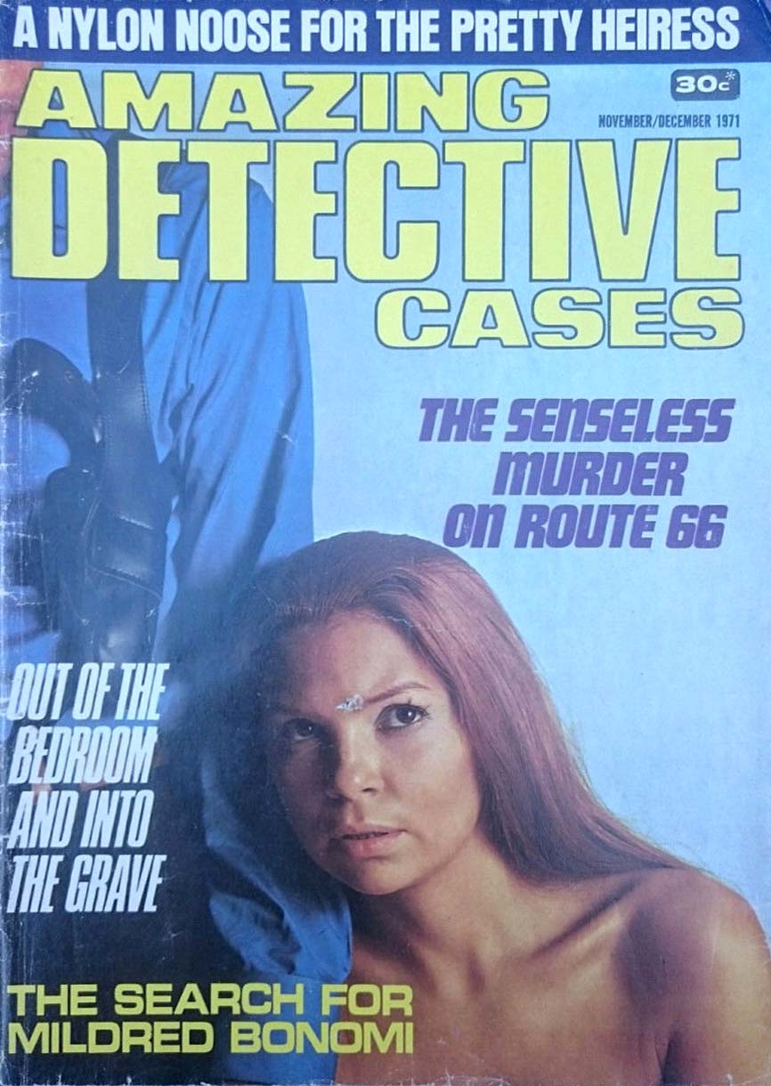Amazing Detective Cases (Magazine Services, 1971 series) v1#1 (November-December 1971)