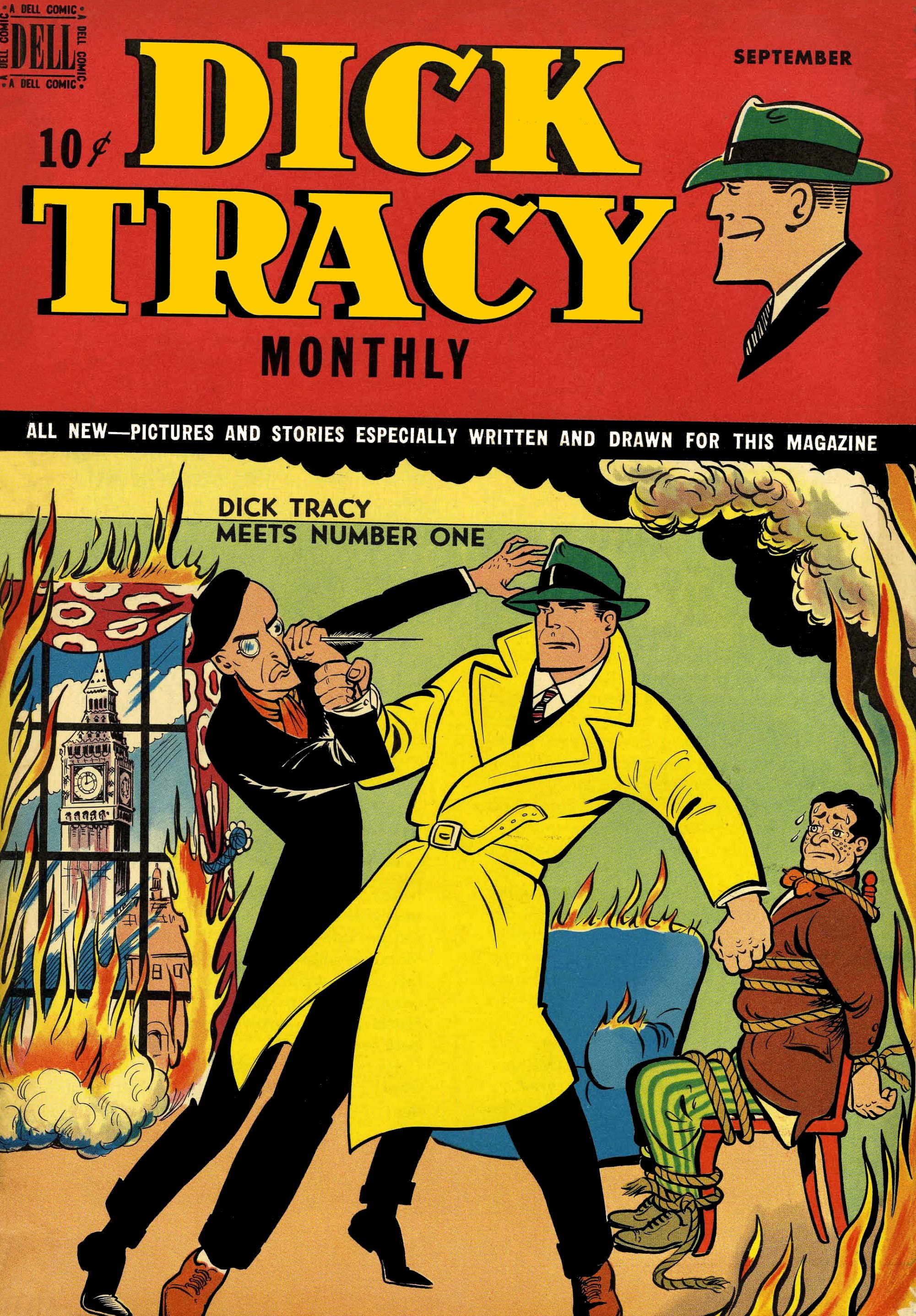 Dick Tracy Monthly (Dell, 1948 series) #21 (September 1949)
