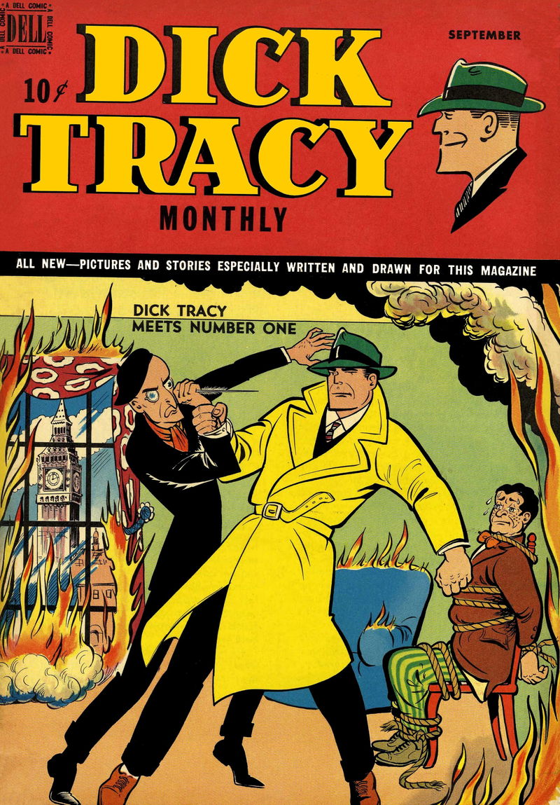 Dick Tracy Monthly (Dell, 1948 series) #21 (September 1949)