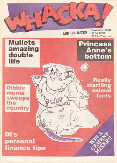 Whacka! and His Mates (Thompson Media Group, 1990 series)  (November 1990)