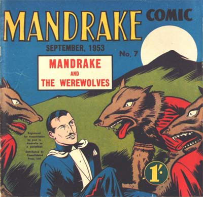 Mandrake Comic (Consolidated, 1953 series) #7 (September 1953)