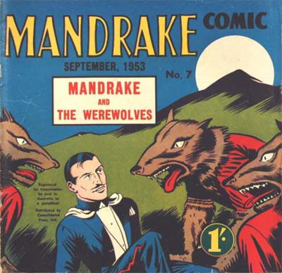 Mandrake Comic (Consolidated, 1953 series) #7 September 1953