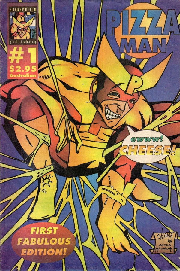 Pizza Man (Shanamation, 1994 series) #1 ([1994?]) —Showbag edition