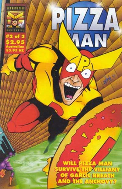 Pizza Man (Shanamation, 1994 series) #2 [July 1994?]