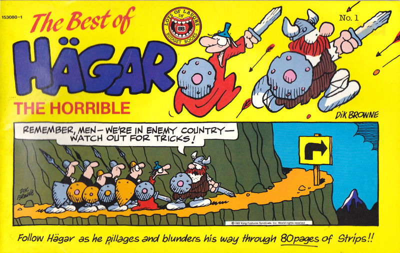 Hägar the Horrible (Budget Books, 1985? series) #1 [153080-1] (October 1985) — The Best of Hägar the Horrible ([October 1985?])