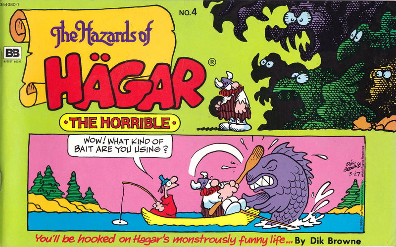 Hägar the Horrible (Budget Books, 1985? series) #4 [354080-1] (April 1986) — The Hazards of Hägar the Horrible ([April 1986?])