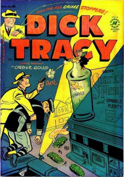 Dick Tracy (Harvey, 1950 series) #54 August 1952