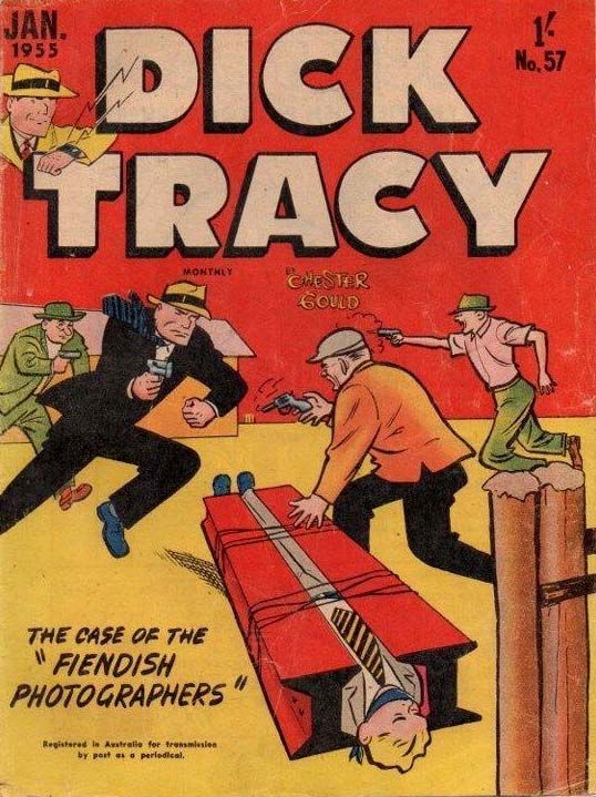 Dick Tracy Monthly (Illustrated, 1952 series) #57 (January 1955)