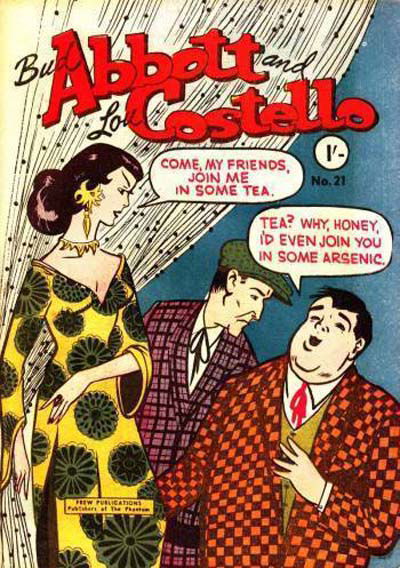 Bud Abbott and Lou Costello (Frew, 1955 series) #21 ([September 1956?])
