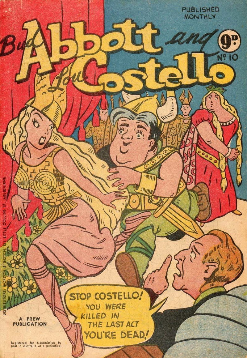 Bud Abbott and Lou Costello (Frew, 1955 series) #10 ([October 1955?])