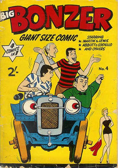 Big Bonzer Giant Size Comic (Frew, 1957? series) #4 ([1957?])