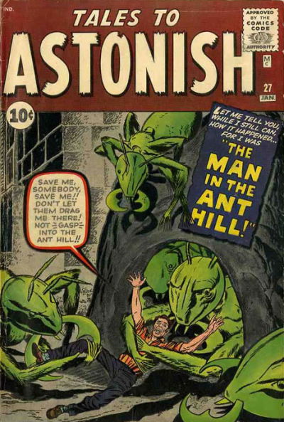 Tales to Astonish (Marvel, 1959 series) #27 January 1962