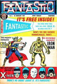 Fantastic (Odhams, 1967 series) #1 — It's Free Inside! Fantastic