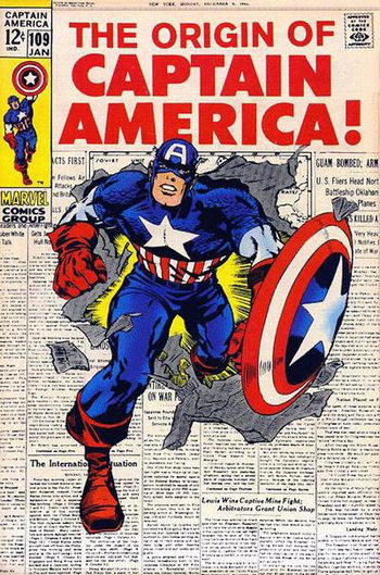 The Origin of Captain America!