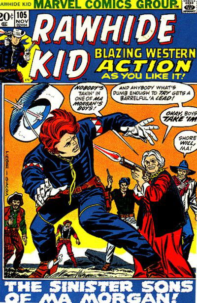 The Rawhide Kid (Marvel, 1960 series) #105 (November 1972)