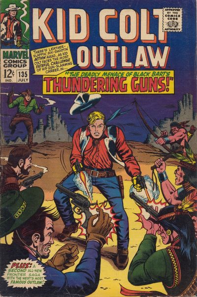 Kid Colt Outlaw (Marvel, 1949 series) #135 (July 1967)