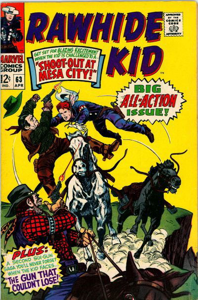 The Rawhide Kid (Marvel, 1960 series) #63 (April 1968)