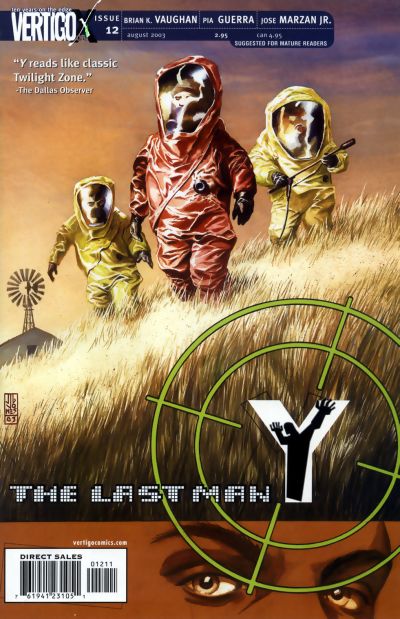 Y: The Last Man  #12 (August 2003)
