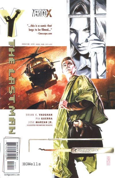 Y: The Last Man  #10 (June 2003)