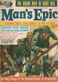 Man's Epic (Cavalcade, 1969 series)  v1#4 (May 1968)