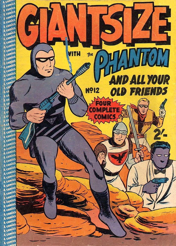 Giantsize with the Phantom (Tricho, 1958 series) #12 ([1958?]) —Giantsize with the Phantom and All Your Old Friends