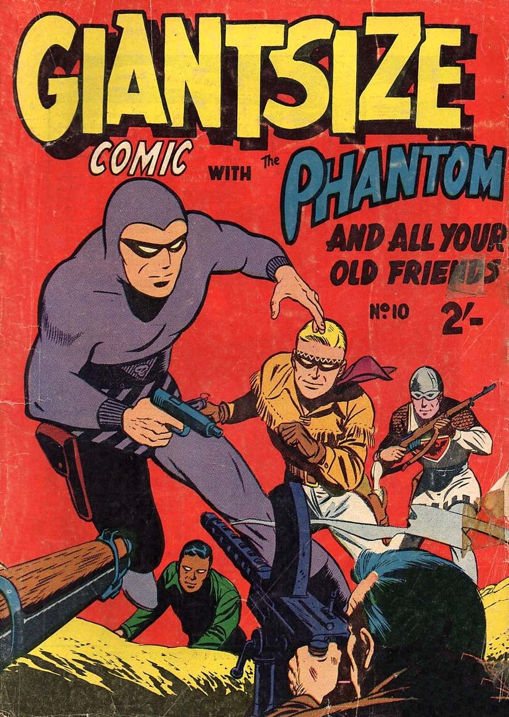 Giantsize Comic with The Phantom (Tricho, 1958 series) #10 — Giantsize Comic with the Phantom and All Your Old Friends ([1958?])
